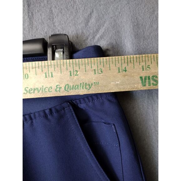 Figs Scrub Pants Womens XS Blue Yola Cargo Ankle Slit W2SW2023‎ Technical - Picture 3 of 10